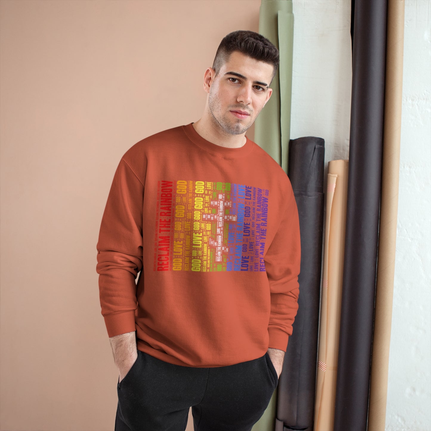 RECLAIM THE RAINBOW ~ Champion Sweatshirt