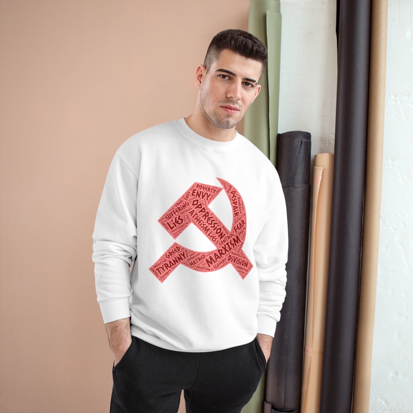 BLOOD RED MARXISM ~ Champion Sweatshirt