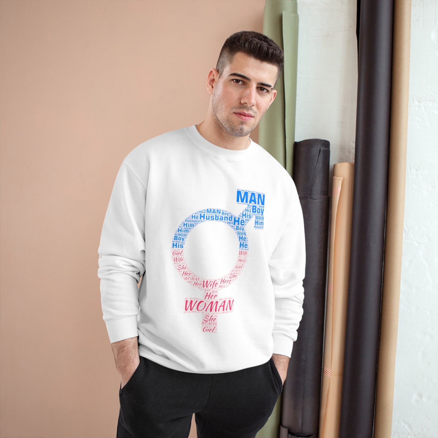 Blueprints of Creation: No Assembly Required ~ Champion Hoodie ~ Champion Sweatshirt