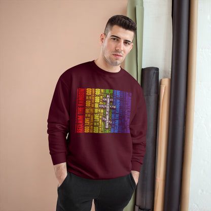 RECLAIM THE RAINBOW ~ Champion Sweatshirt