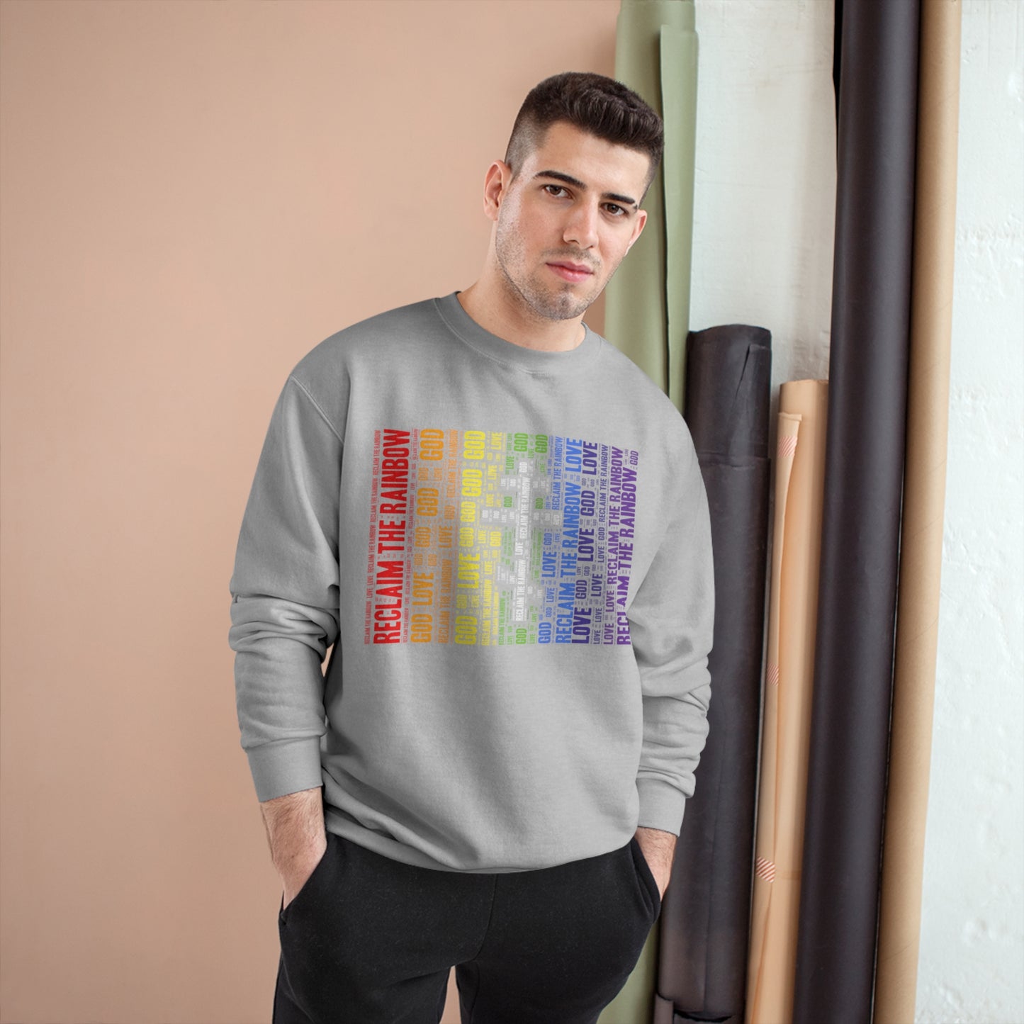 RECLAIM THE RAINBOW ~ Champion Sweatshirt