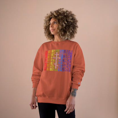 RECLAIM THE RAINBOW ~ Champion Sweatshirt