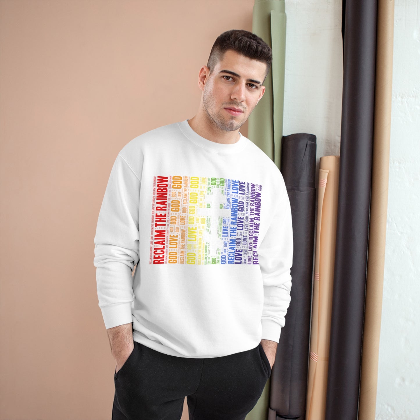 RECLAIM THE RAINBOW ~ Champion Sweatshirt