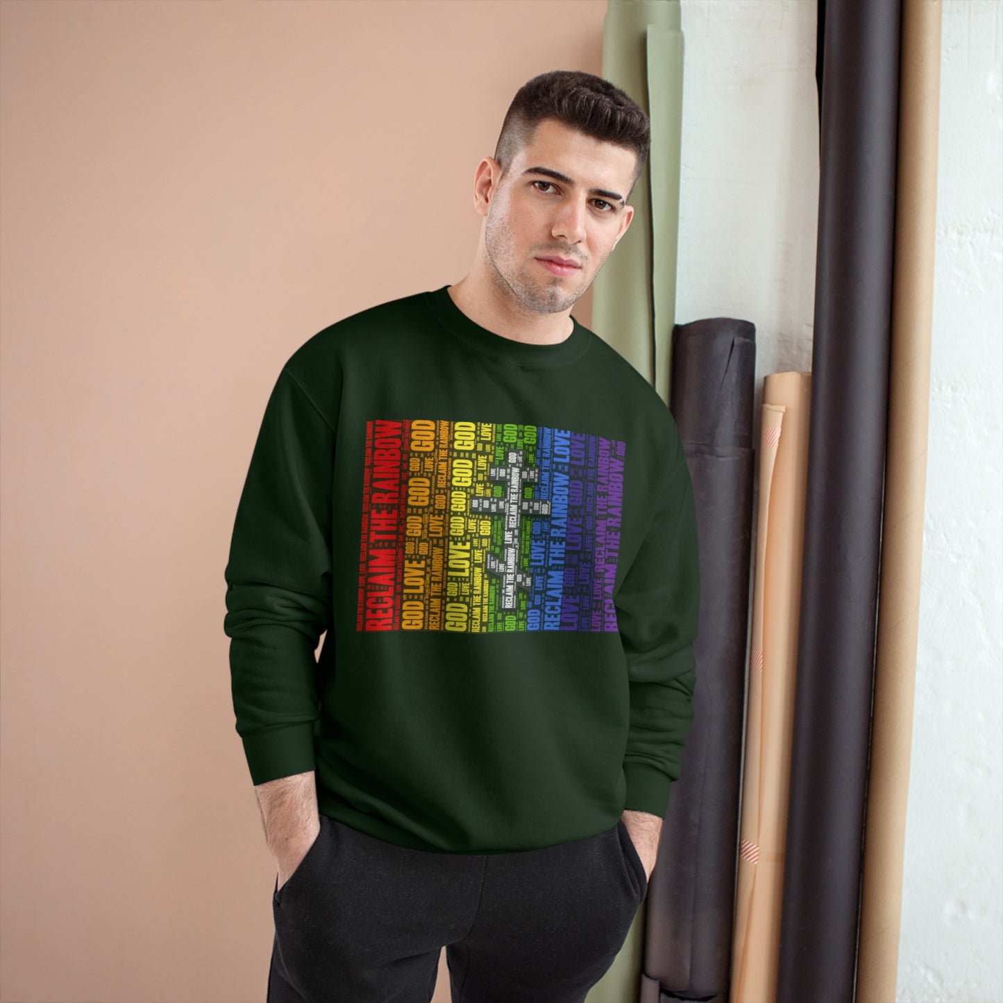 RECLAIM THE RAINBOW ~ Champion Sweatshirt