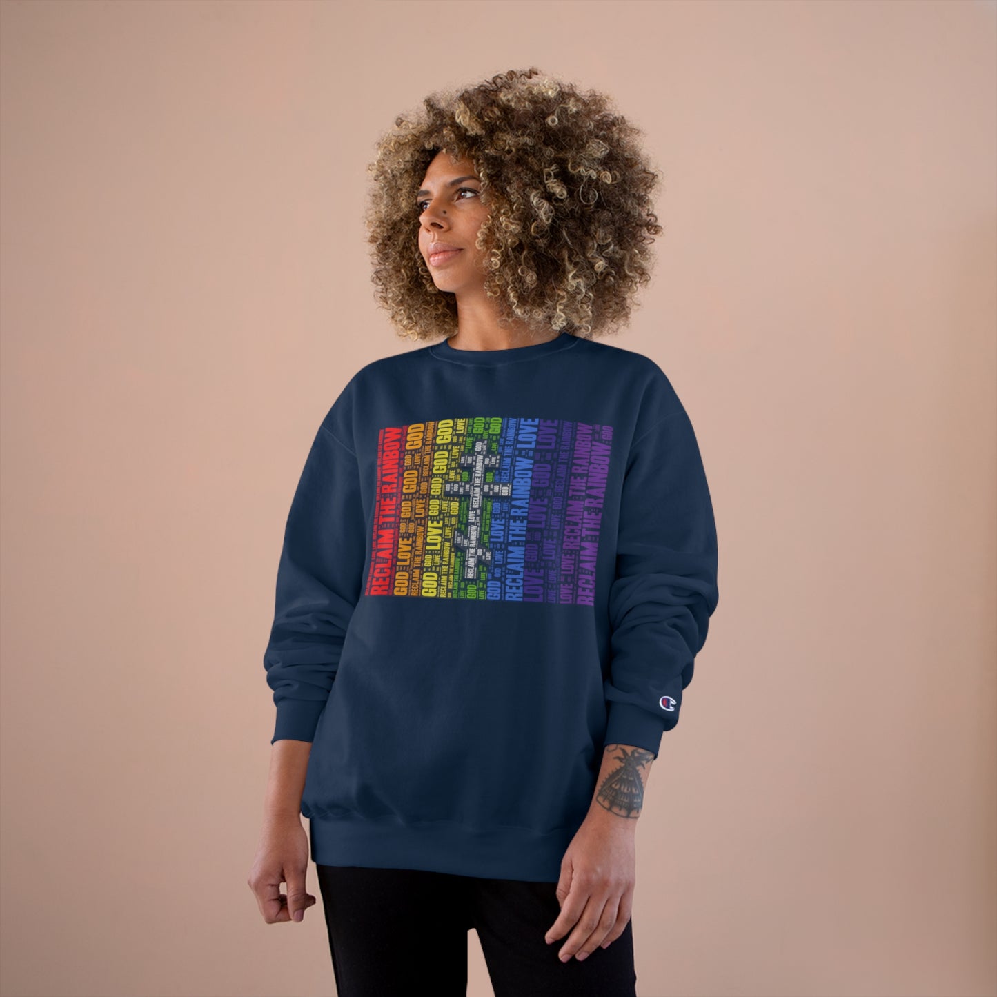 RECLAIM THE RAINBOW ~ Champion Sweatshirt